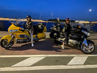 На мотоцикле по ночному Питеру или к разводным мостам! – индивидуальная экскурсия