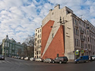 Кирпичная палитра: картины на брандмауэрах Петербурга – индивидуальная экскурсия