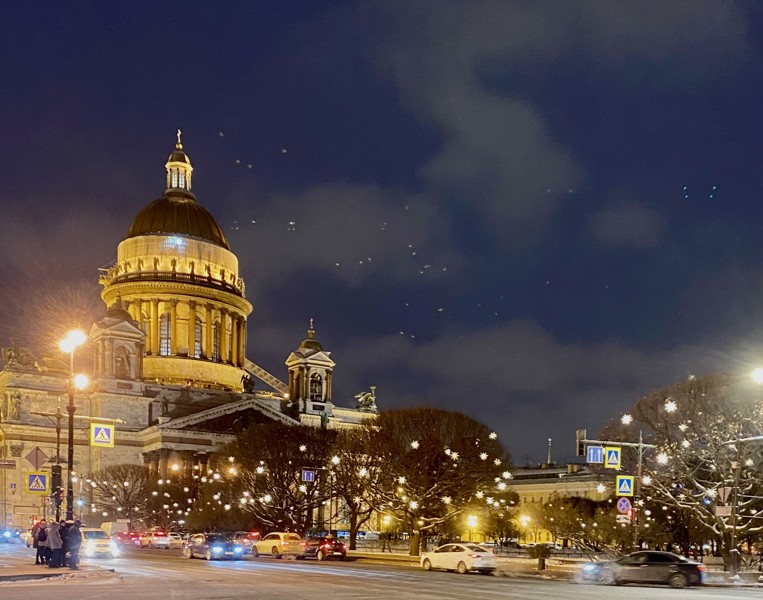 Ночной Санкт-Петербург — автобусная экскурсия