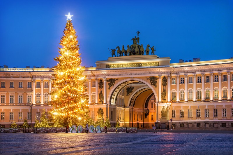 Новогодняя экскурсия по Санкт-Петербургу